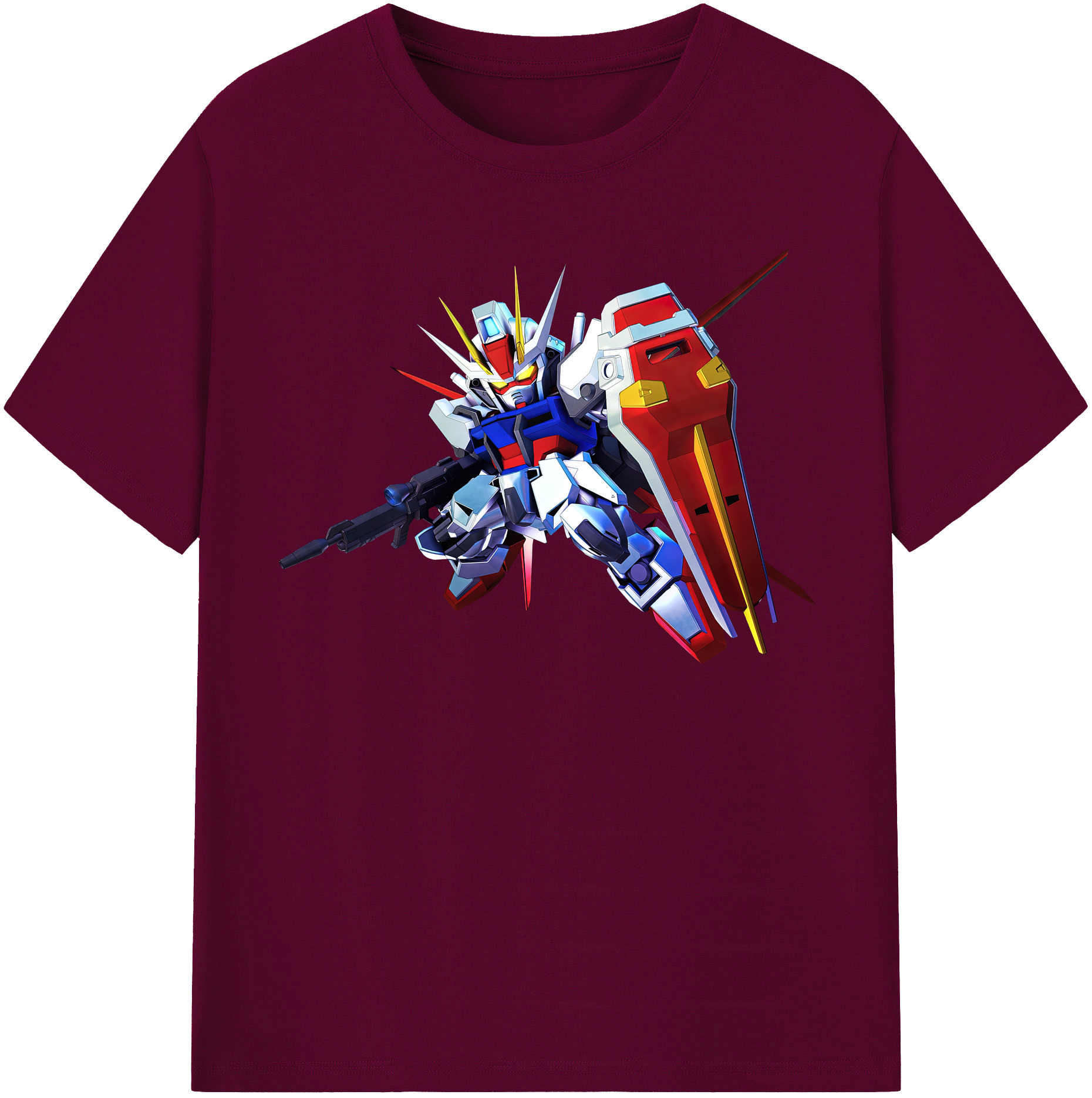 （画像用） 機動戦士ガンダム Mobile Suit Gundam レディースカジュアルプリントTシャツ（綿100％）